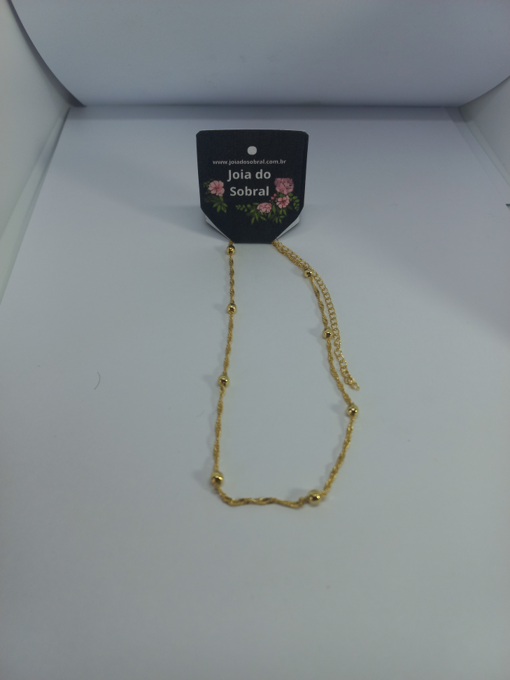 Choker de bolinha - #5