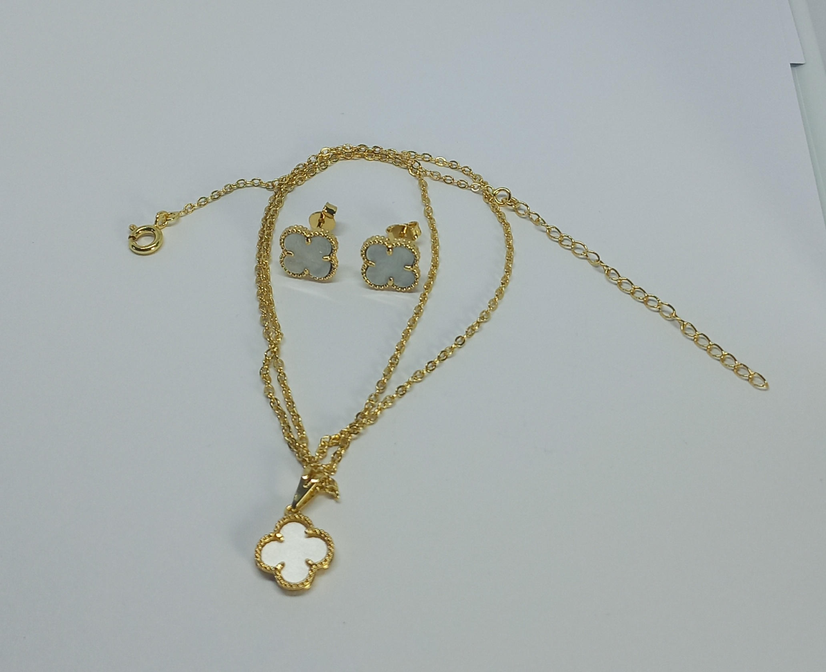 Conjunto trevo branco - #3