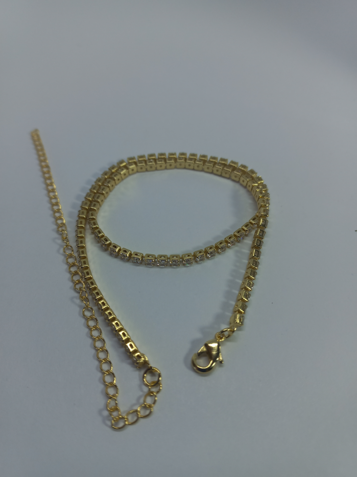 Choker de zircônia - #3