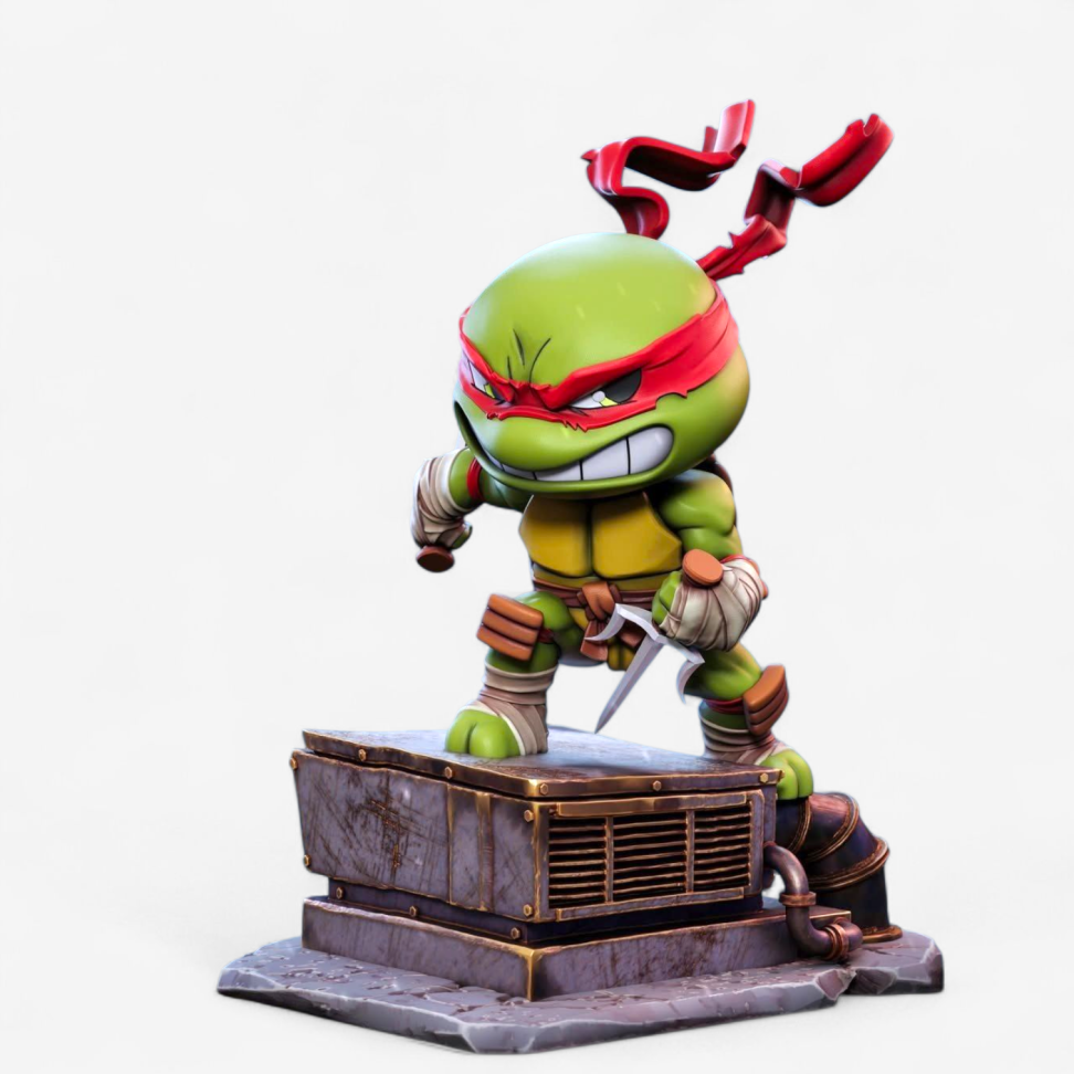 Raphael (Chibi) / Tartarugas Ninja