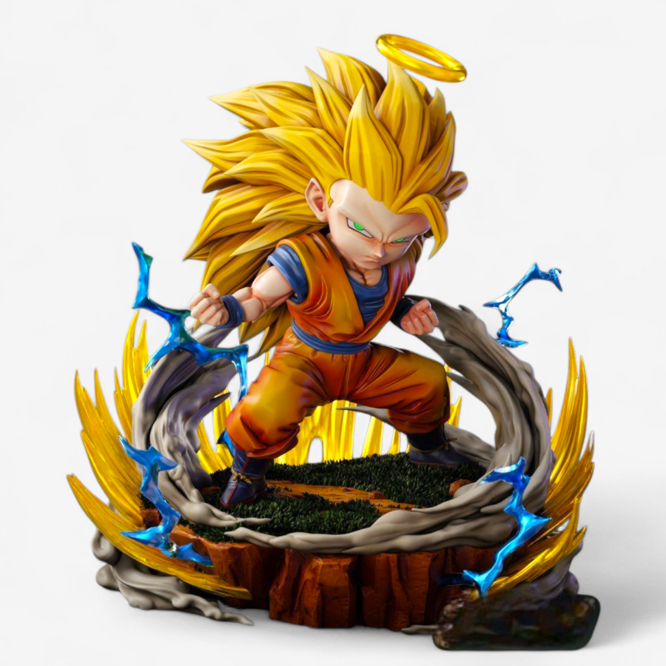 Goku SSJ3 / Dragon Ball (Chibi)