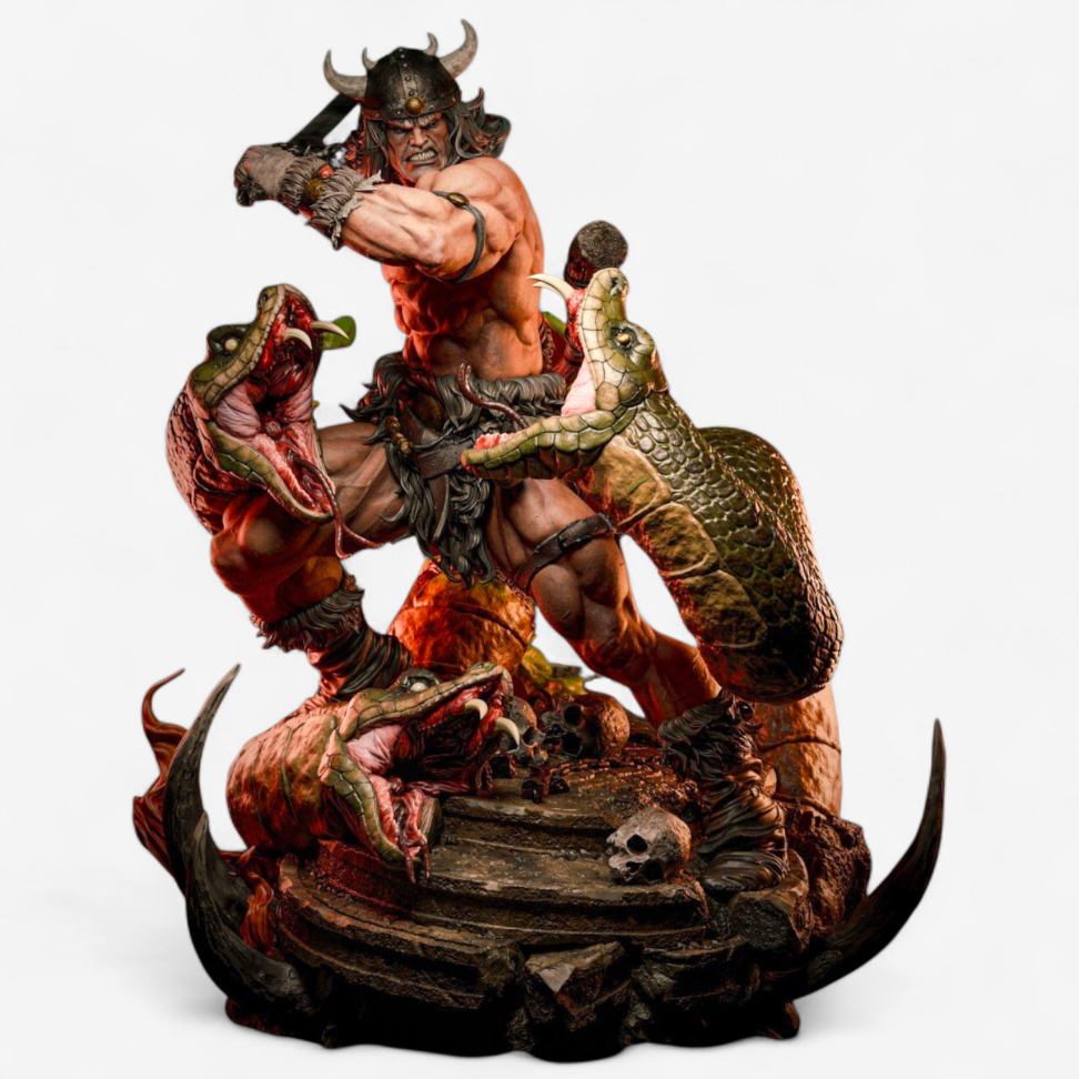 Conan vs. 3 Cobras / Conan, o Bárbaro