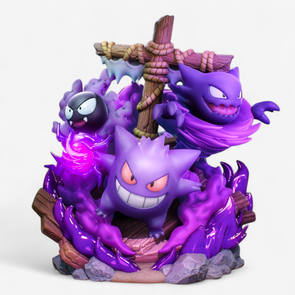 Gengar (Chibi) – Diorama / Pokémon