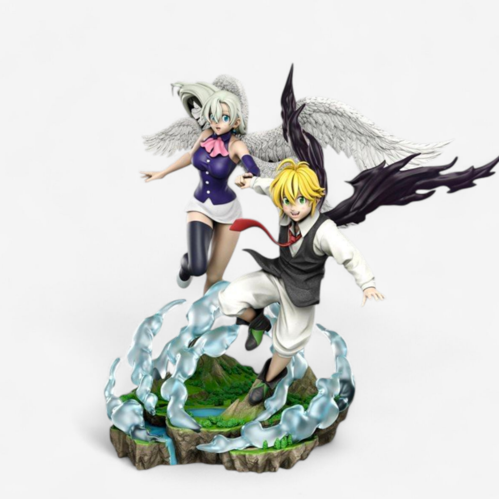 Meliodas e Elizabeth / Sete Pecados Capitais