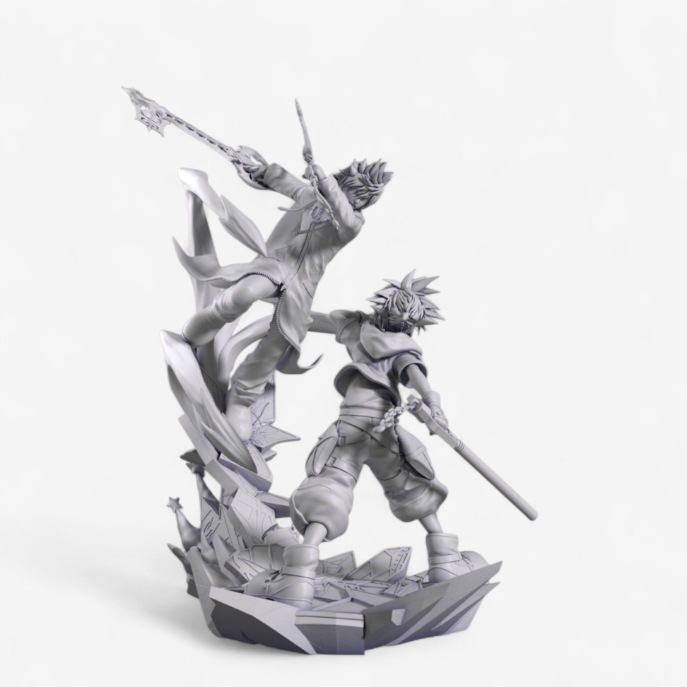 Sora vs. Roxas / Kingdom Hearts (Diorama) - #3