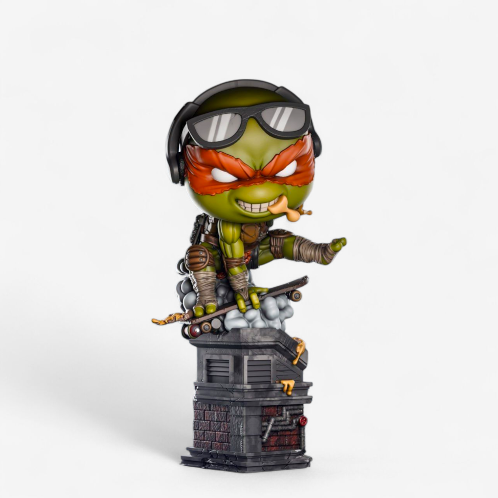 Michelangelo (Chibi) / Tartarugas Ninja