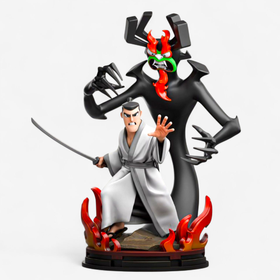 Samurai Jack vs. Aku