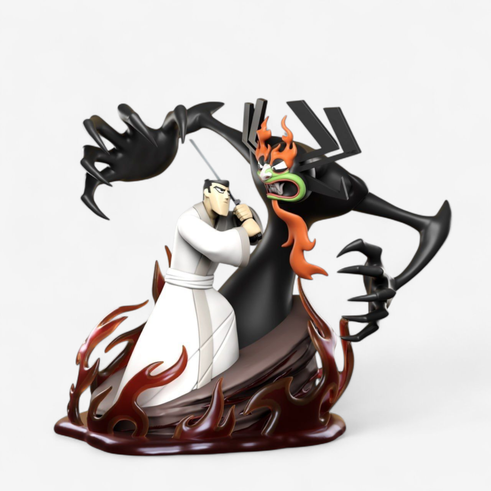 Samurai Jack vs. Aku / Samurai Jack