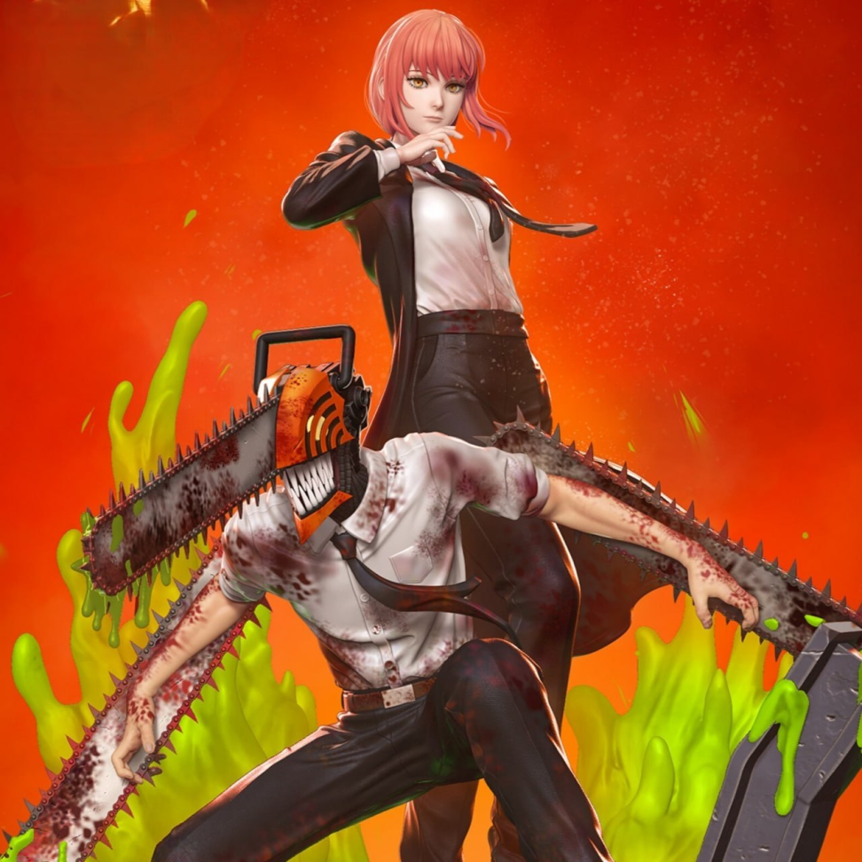 Makima e Denji / Chainsaw Man