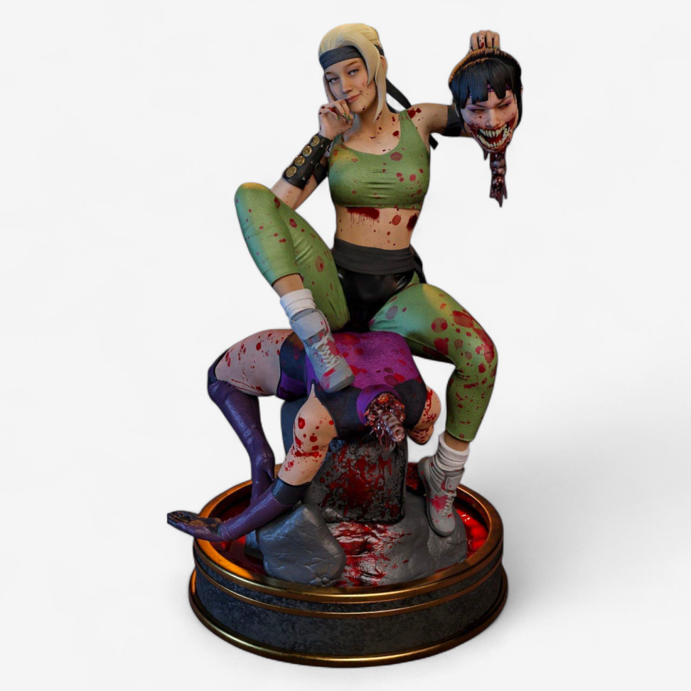 Sonya Blade vs. Mileena / Mortal Kombat
