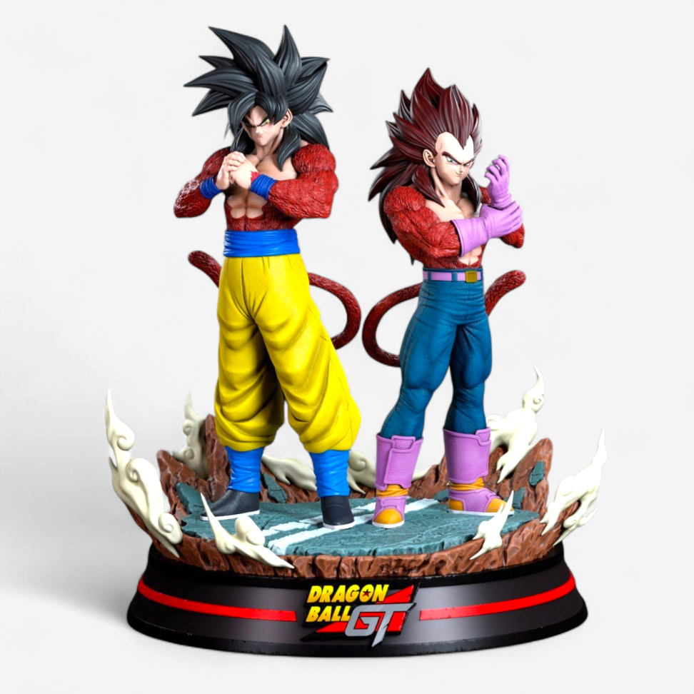 Goku e Vegeta SSJ4 / Dragon Ball