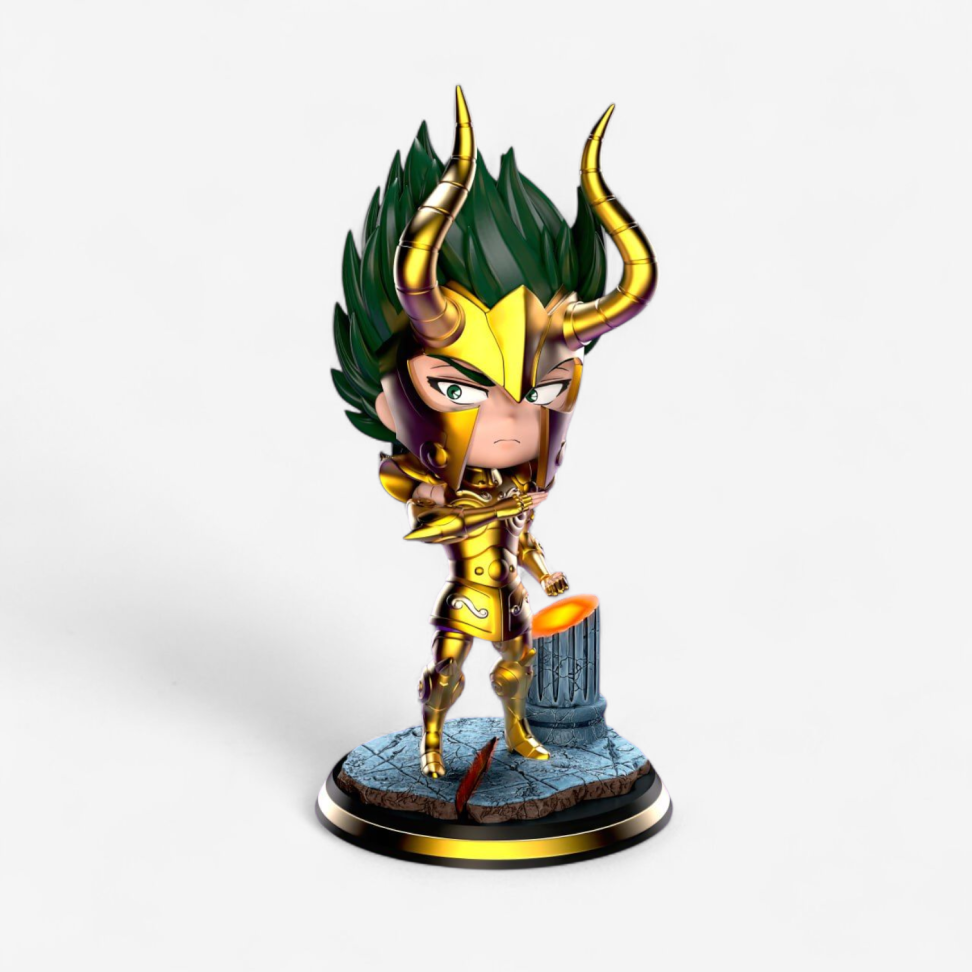 Shura de Capricórnio / Cavaleiros do Zodíaco (Chibi)