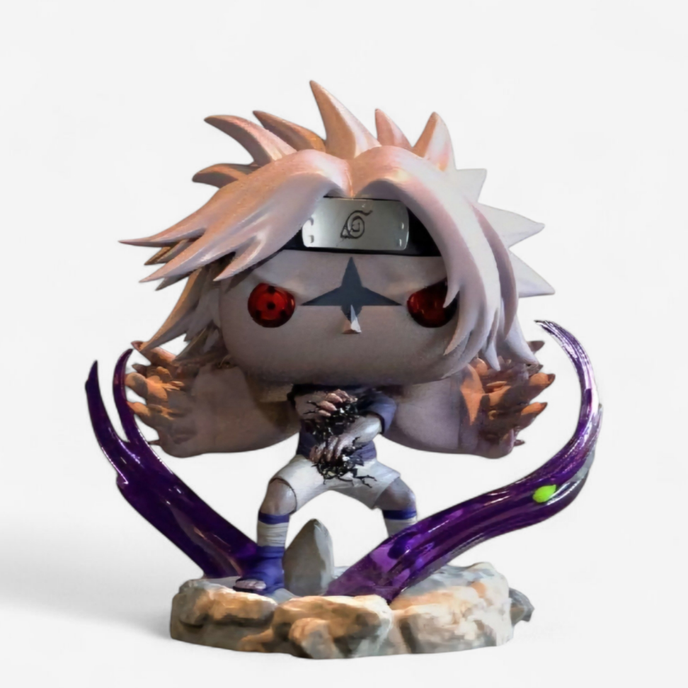 Sasuke Uchiha Selo Amaldiçoado / Naruto (Funko)
