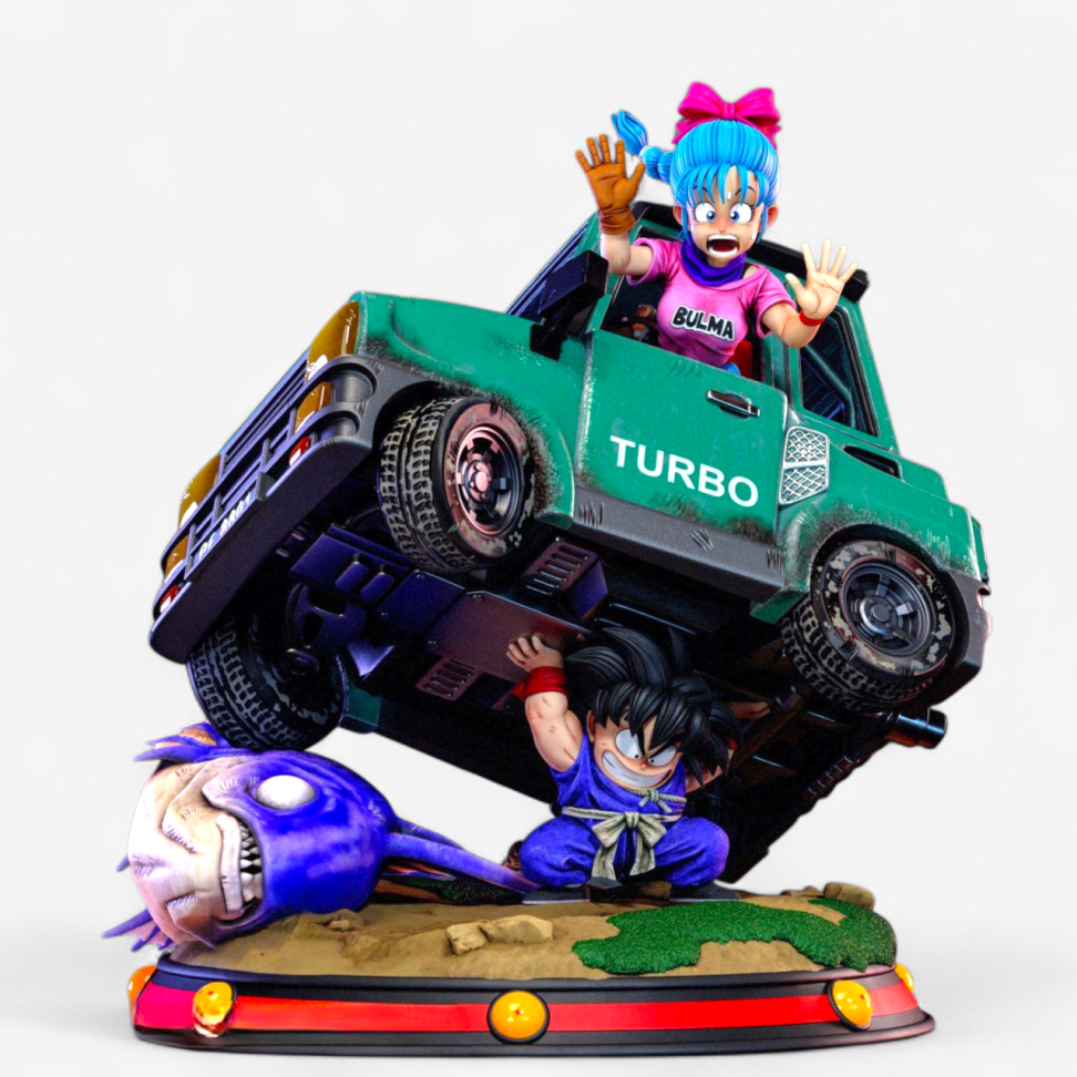 Goku e Bulma / Dragon Ball