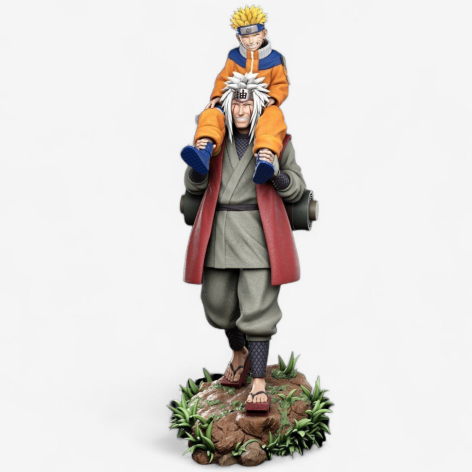 Jiraiya e Naruto / Naruto