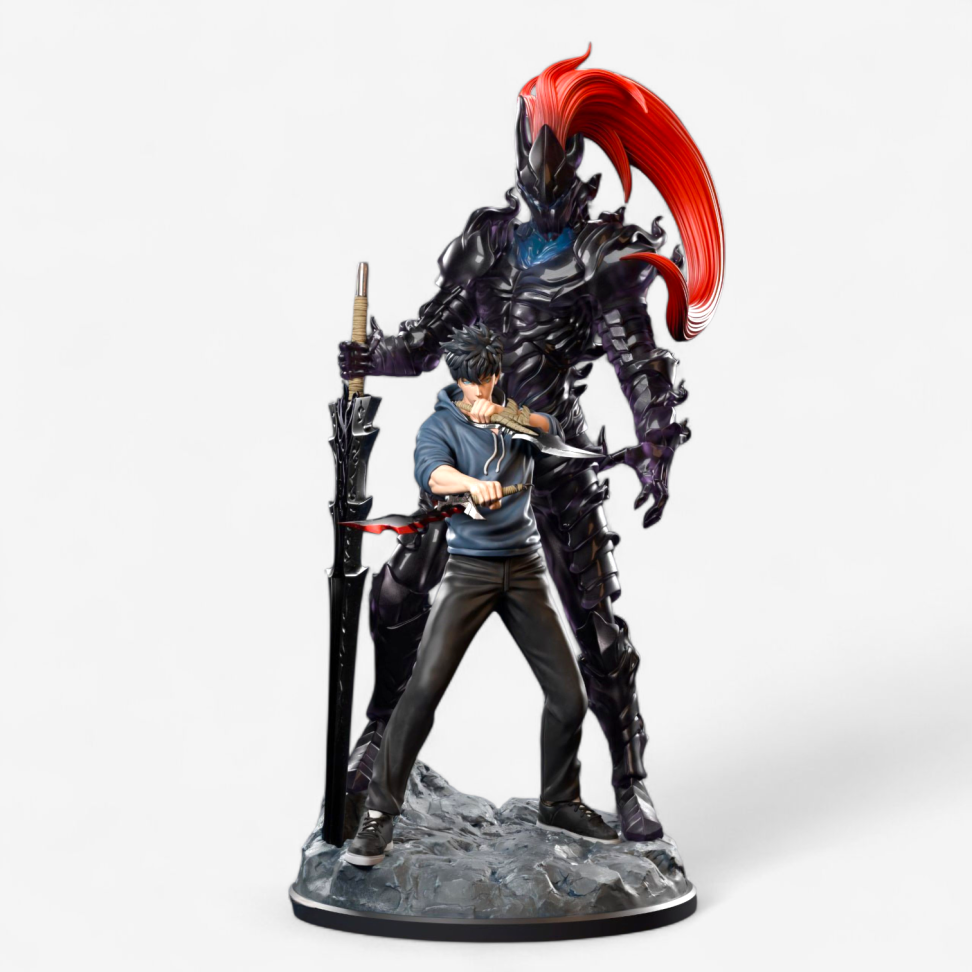 Jin-Woo e Igris / Solo Leveling