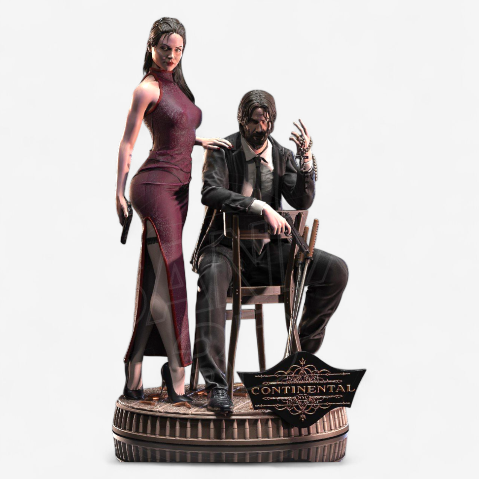 Bailarina e John Wick