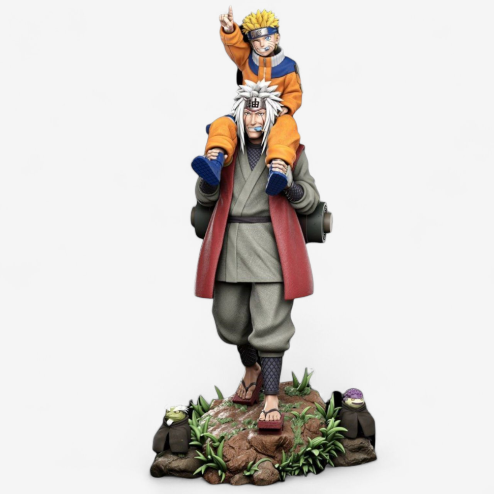 Jiraiya e Naruto / Naruto