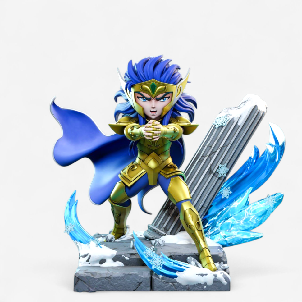 Camus de Aquário / Cavaleiros do Zodíaco (Chibi)