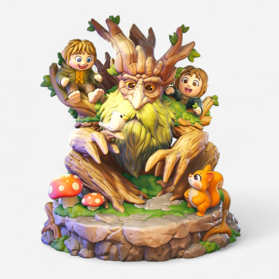 Barba das Árvores (Chibi) / Senhor dos Anéis