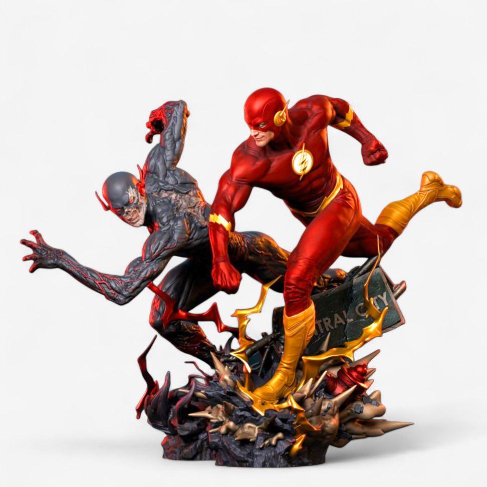Flash vs. Flash Negro (Diorama) / DC