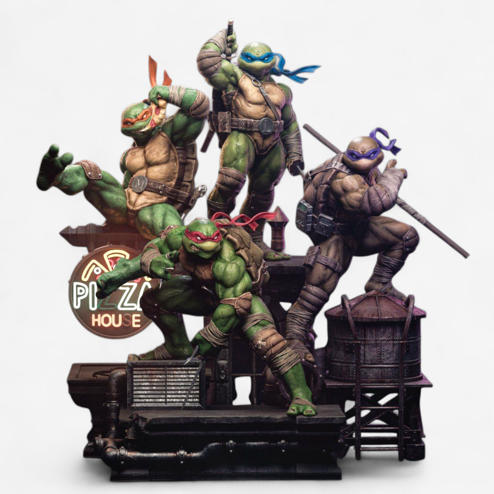 As Tartarugas Ninja (Diorama)