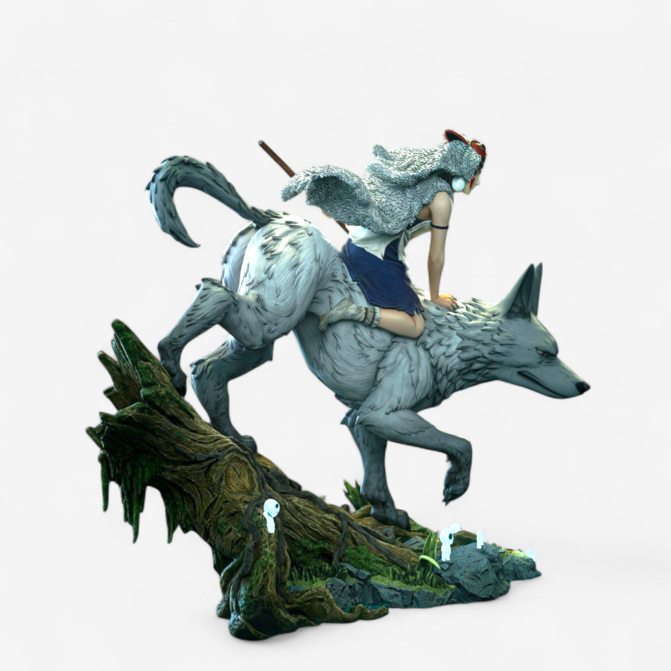 San e Moro / Princesa Mononoke
