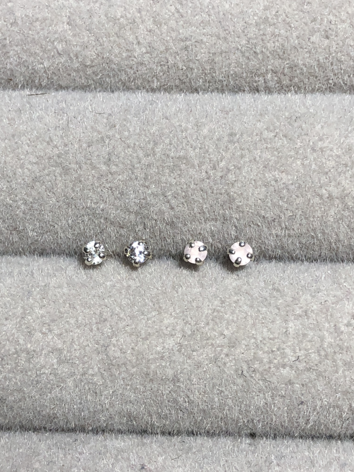 Brinco Zircônia 2mm