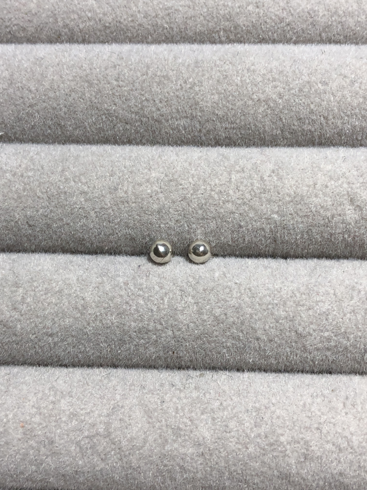Brinco bolinha 3mm