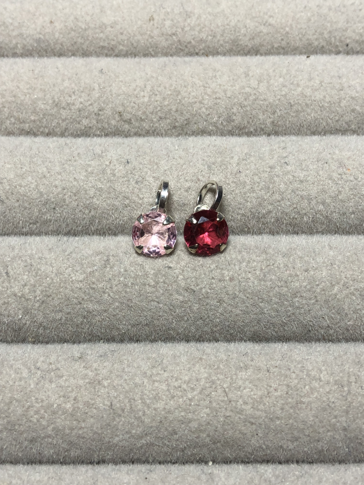 PINGENTE DE GARRA ZIRCÔNIA 6MM