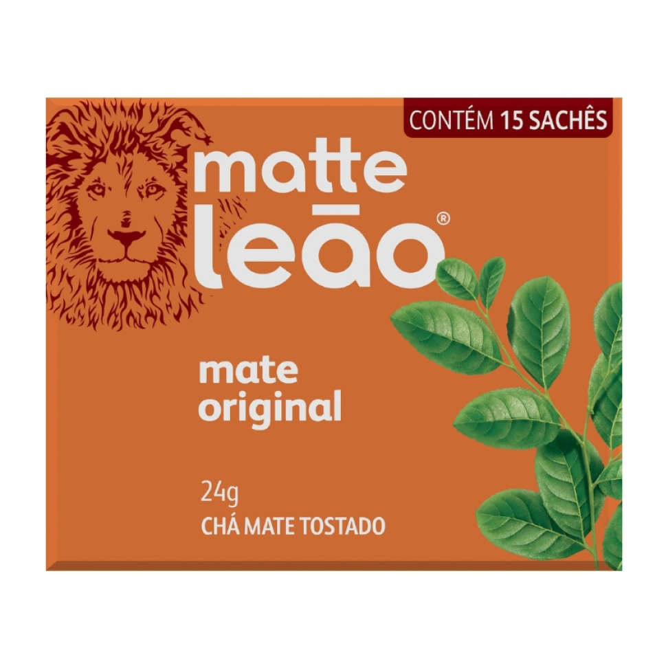 Chá Matte Leão Natural 15x1,6g