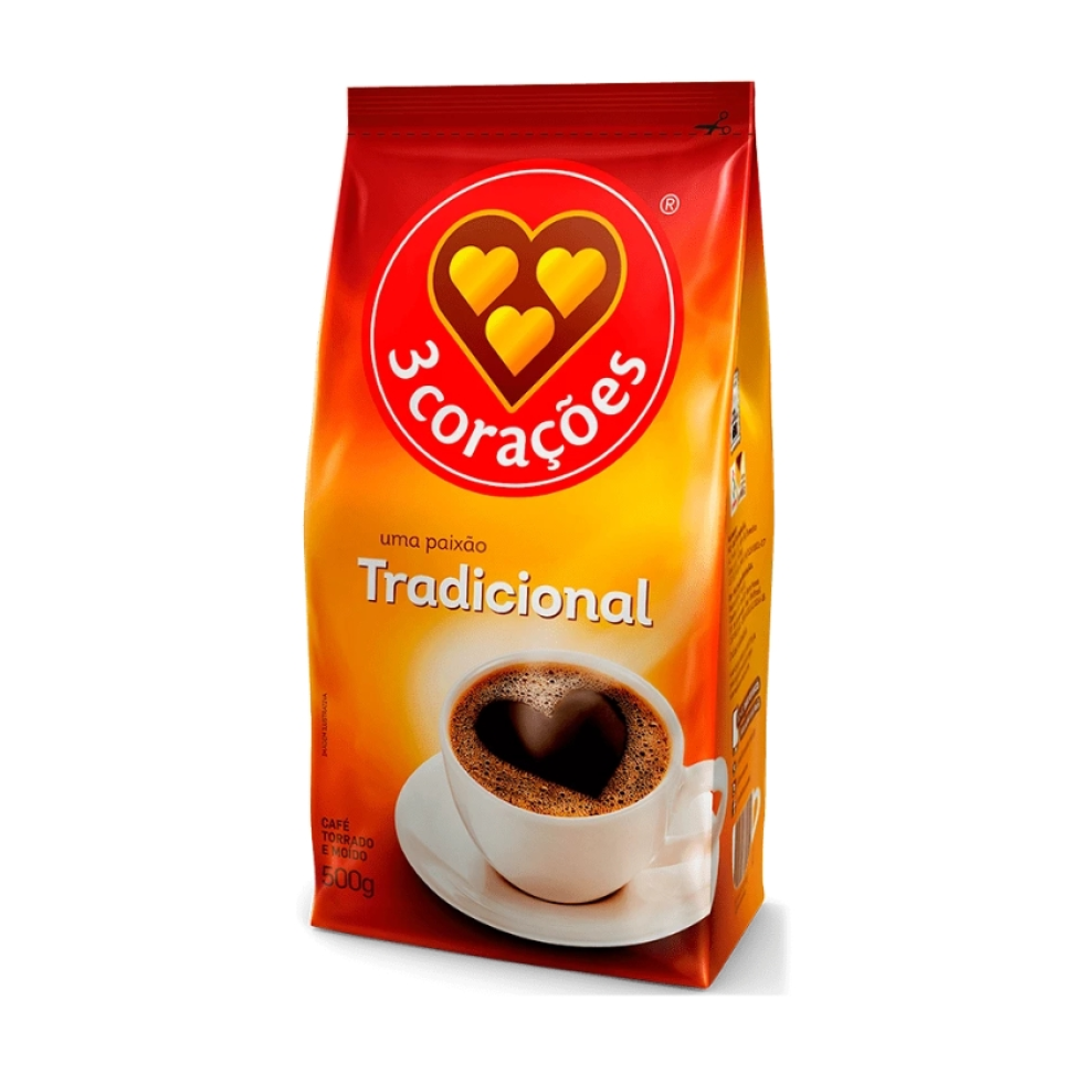 Café 3 Corações Tradicional 500g