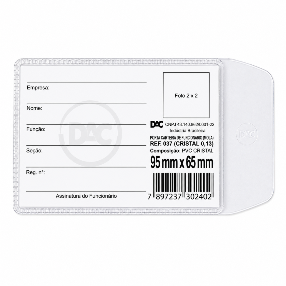 Porta Documentos DAC Nova CNH c100