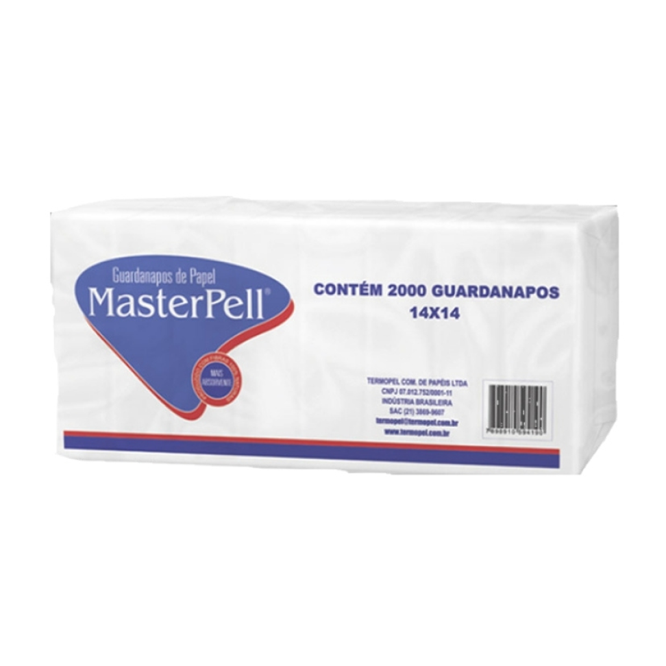 Guardanapo Papel 14x14 Masterpel c/2000