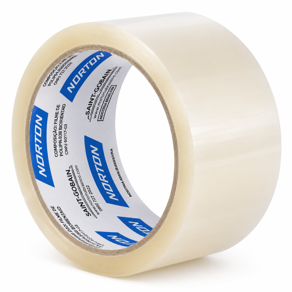 Fita Embalagem Norton 48mmx45m Transparente