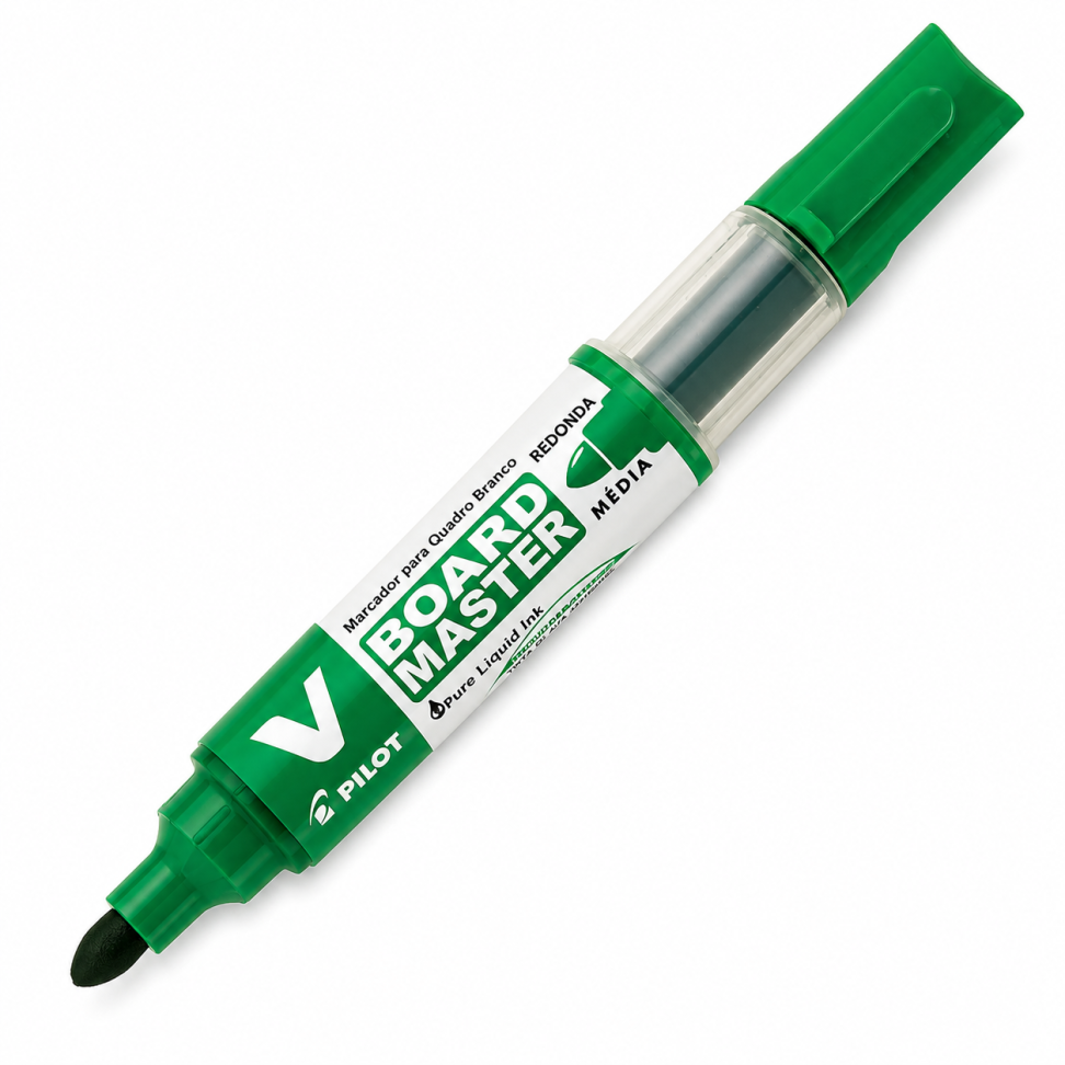 Marcador Pilot Recarregável Verde
