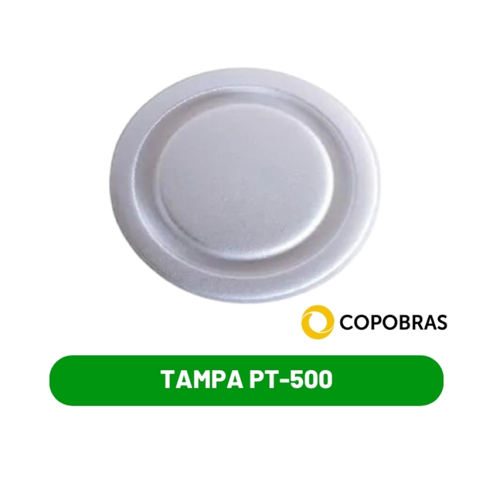 Tampa De Eps Para Pote Térmico Pt-500 De 500ml Tp-500 Copobras Fardo c/100