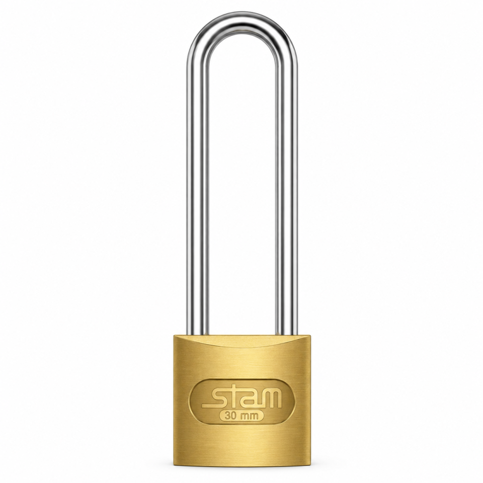 Cadeado Stam 30mm Haste Longa