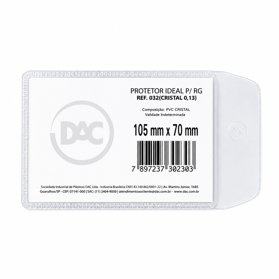Porta Documentos DAC RG c/100
