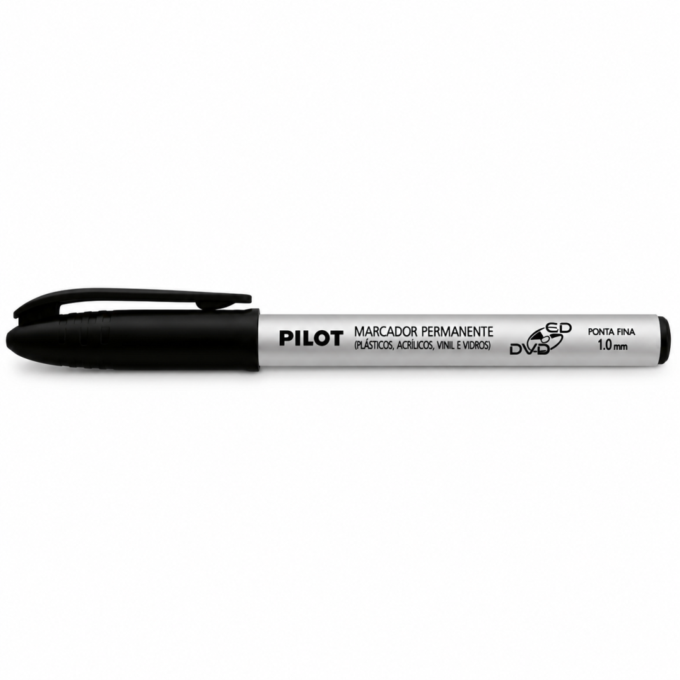 Marcador Permanente Pilot 1.0 Preto