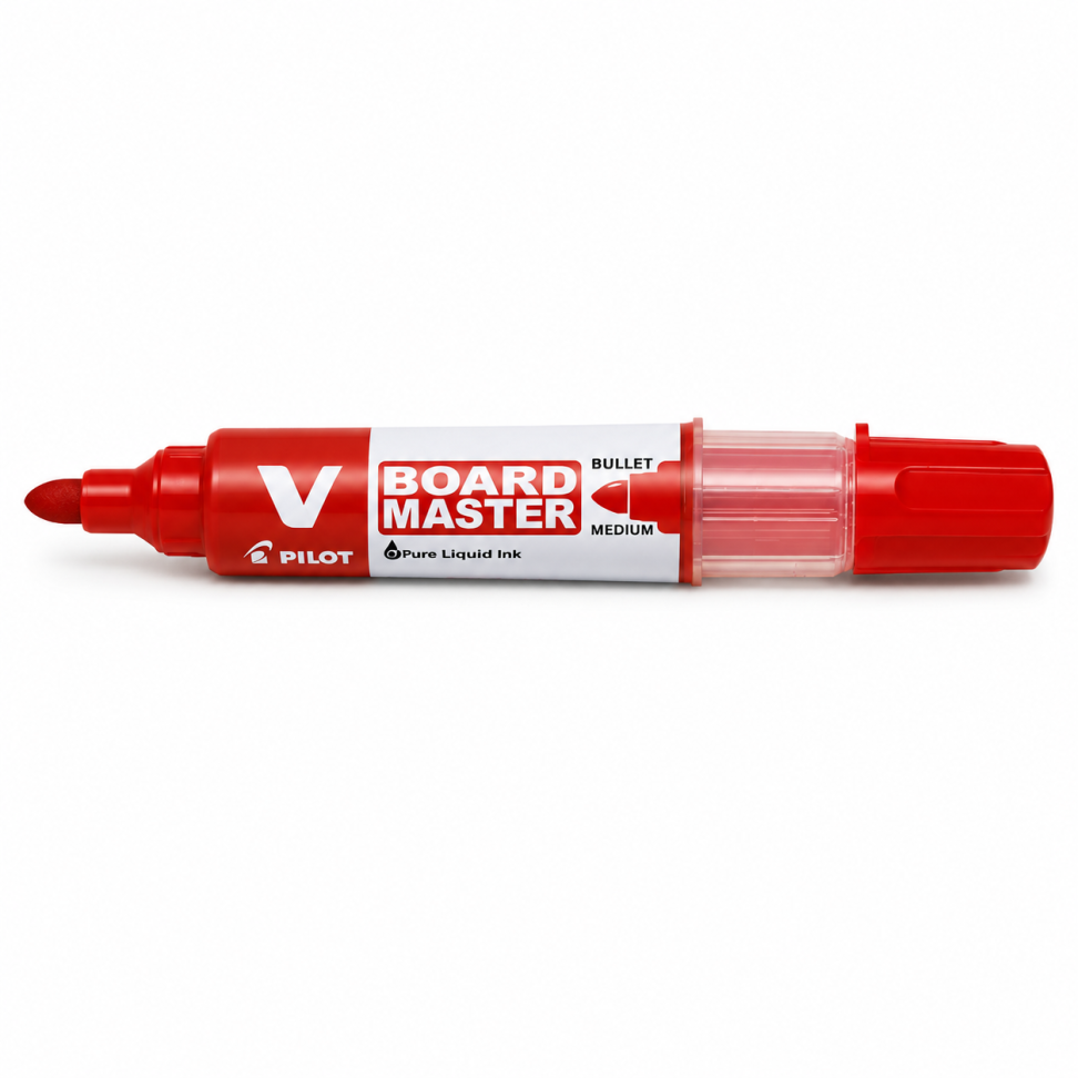 Marcador Pilot Recarregável Vermelho