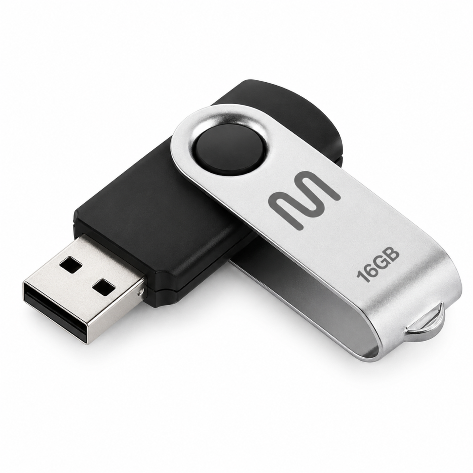 Pen Drive Multilaser Twist 16GB PD588