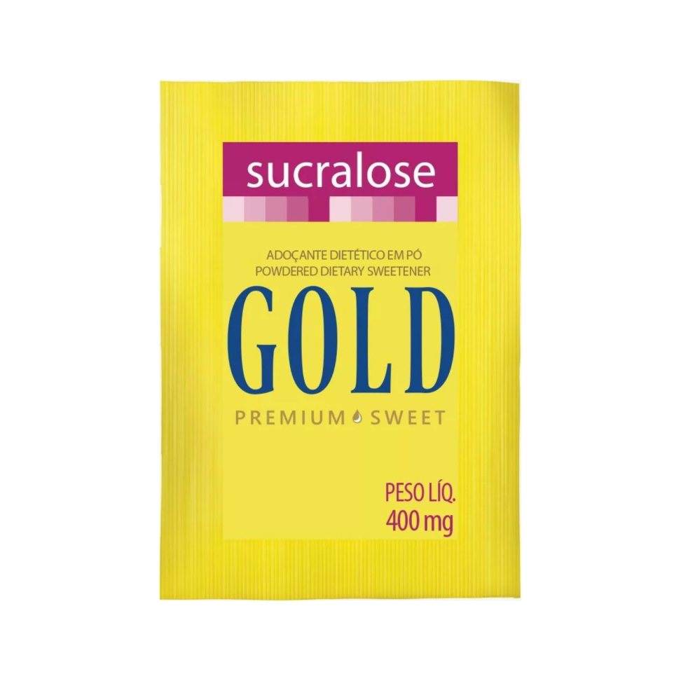 Adoçante em Pó Sucralose Gold 1000x0,4g