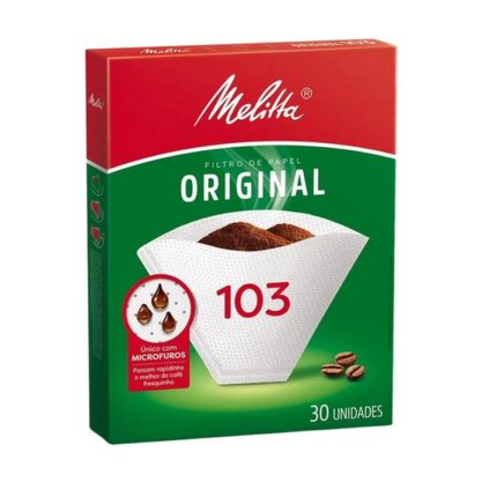 Filtro Papel Melitta 103 30un