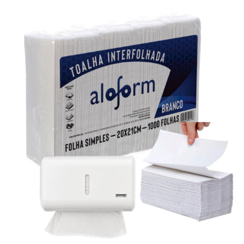 Papel Toalha Aloform 20x21 5000fls