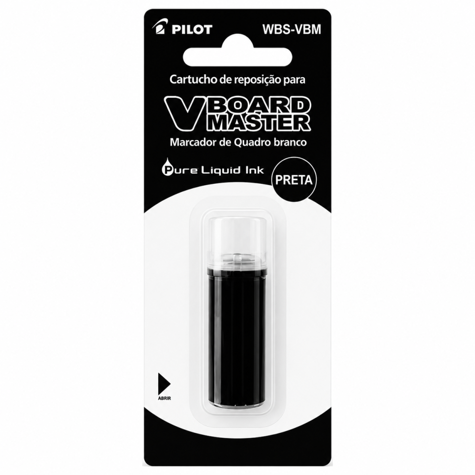 Refil Marcador Quadro Branco Preto