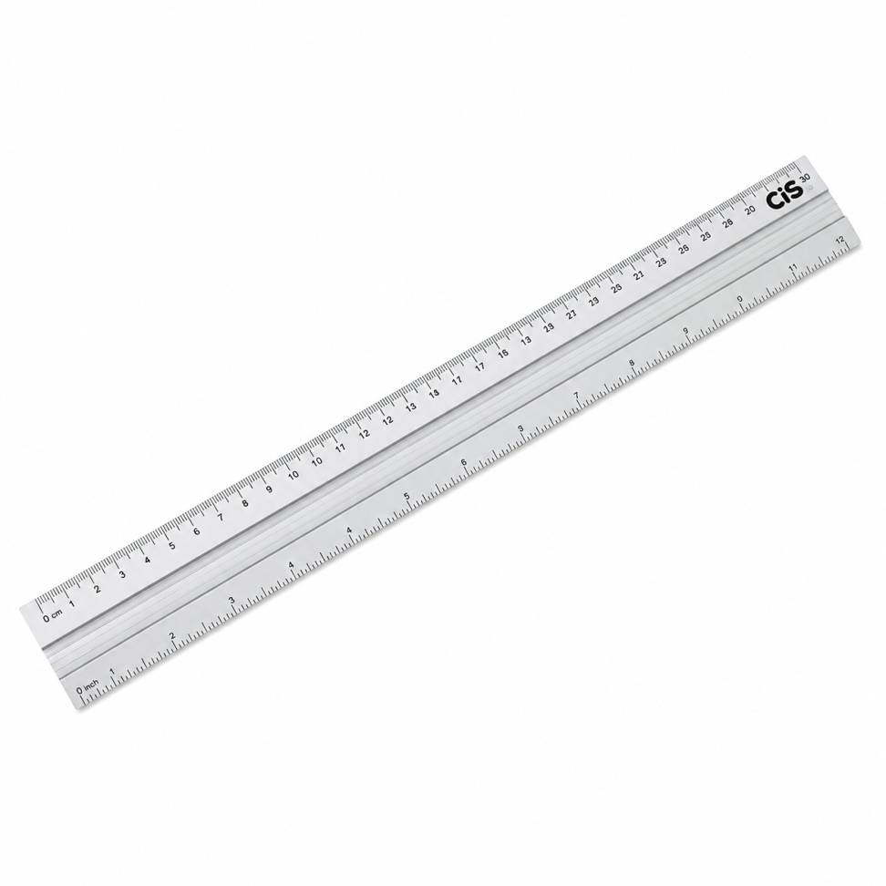 Régua de Alumínio CIS 30 cm