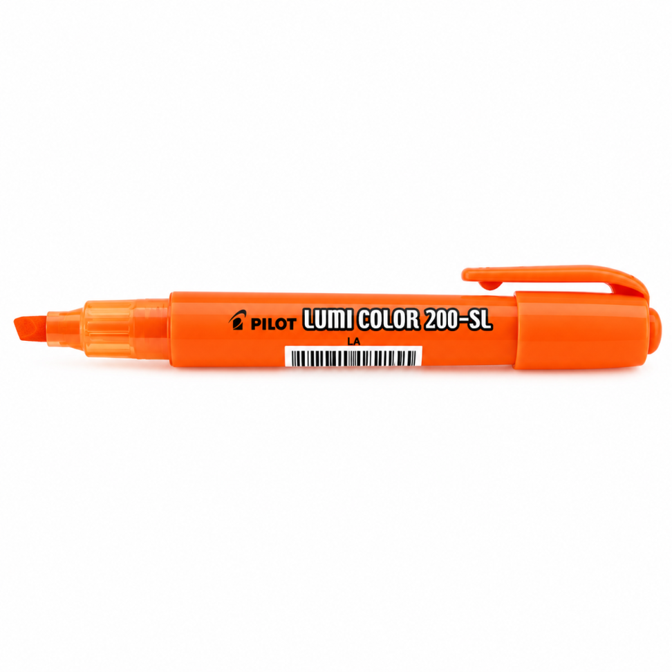 Marca Texto Pilot Lumi Color Laranja