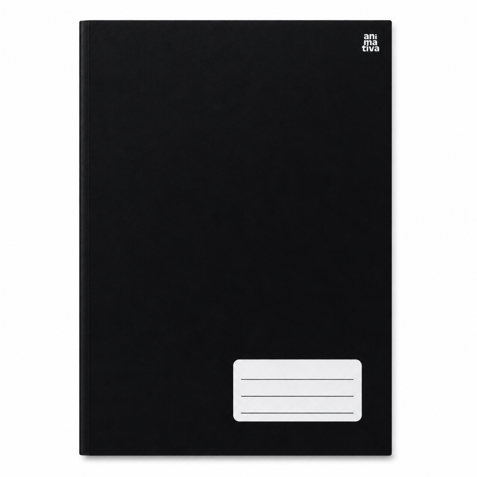 Caderno Animativa 1/4 Pt 96fls