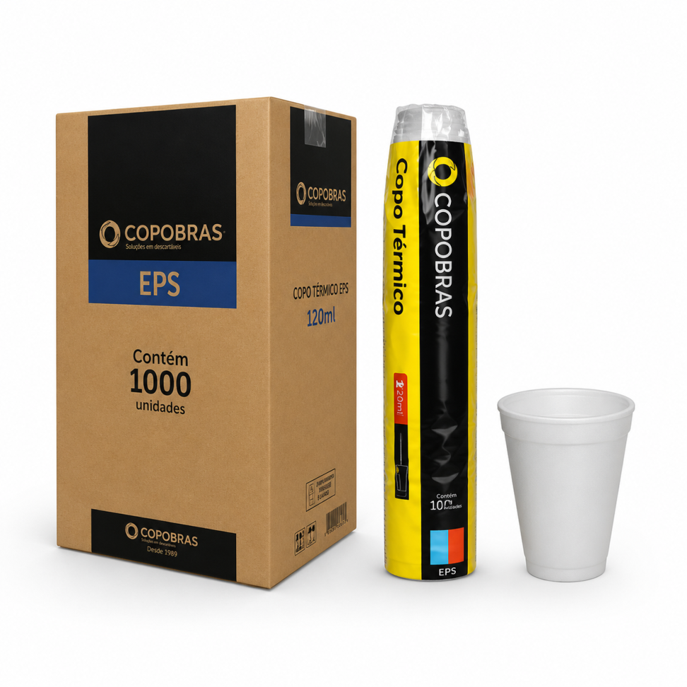 Copo Térmico EPS 120ml Copobras